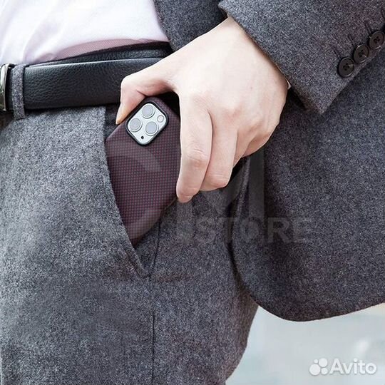 Pitaka MagEZ Case Apple iPhone 11 Pro чёрно-красны