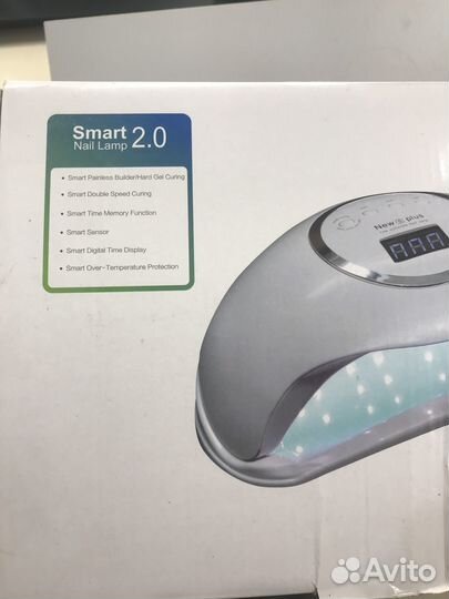 Лампа новая для ногтей uv+led SMART 5plus 72w