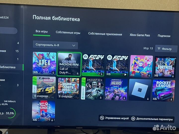 Xbox series s с играми