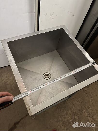 Мойка из нержавеющей стали 55х55х85