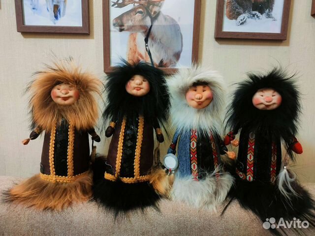 Интерьерная игрушка шаманка руч. раб. (оберег)