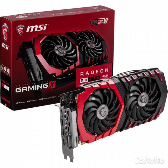 MSI gaming X Radeon RX 470 gddr5 4GB