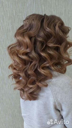 Свадебные,вечерние причёски,макияж,локоны,укладки