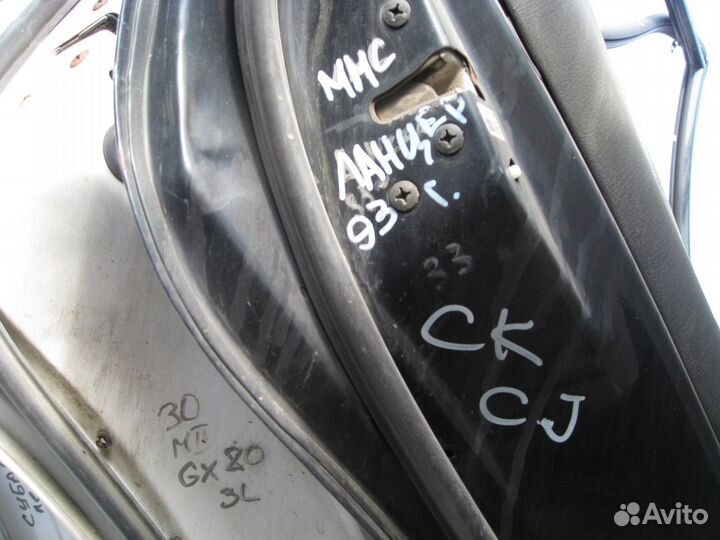 Дверь задняя левая митсубиси ланцер 93г