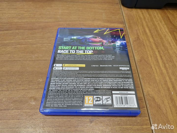 Диск PS5: Need for Speed Unbound