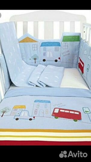 Комплект в кроватку mothercare