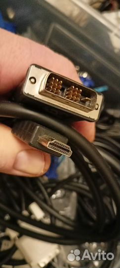 Кабель для монитора vga, dvi, hdmi - DVI