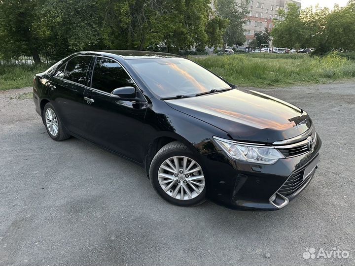 Toyota Camry 2.5 AT, 2015, 186 000 км