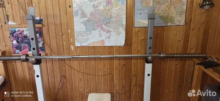 Стойка для штанги для приседа и жима