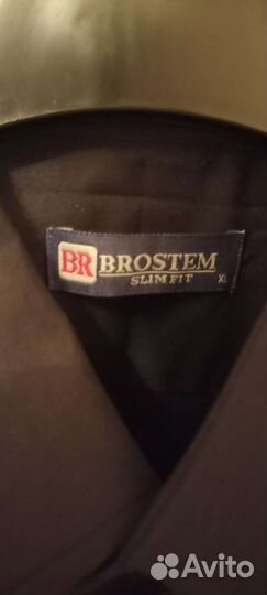 Рубашка мужская чёрная, размер XL