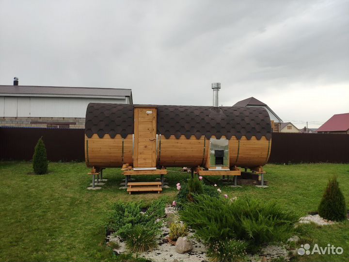 Баня бочка из сибирского кедра