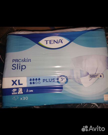 Памперсы для взрослых Tena Slip Plus Original XL