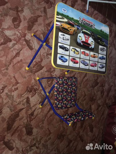 Столик детский со стульчиком