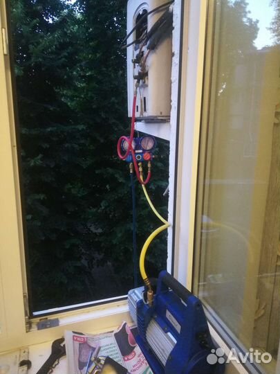 Ремонт сплит-систем Чистка Заправка кондиционеров