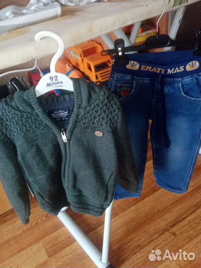 Джинсы и кофта