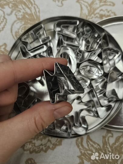 Формочки металлические Буквы