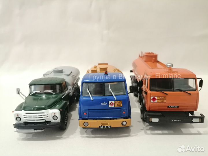 Модели Бензовозов «камаз-53215» ЗИЛ-130 «маз-5334»