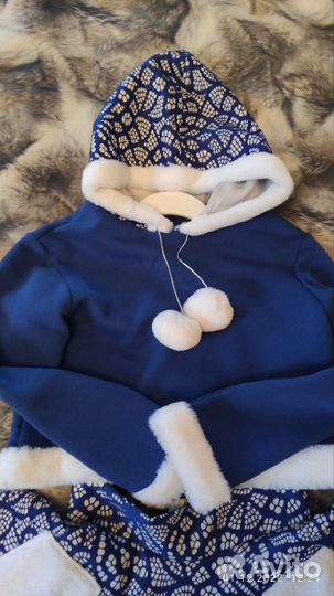 Новогодний костюм для девочки обхват талии 53 см