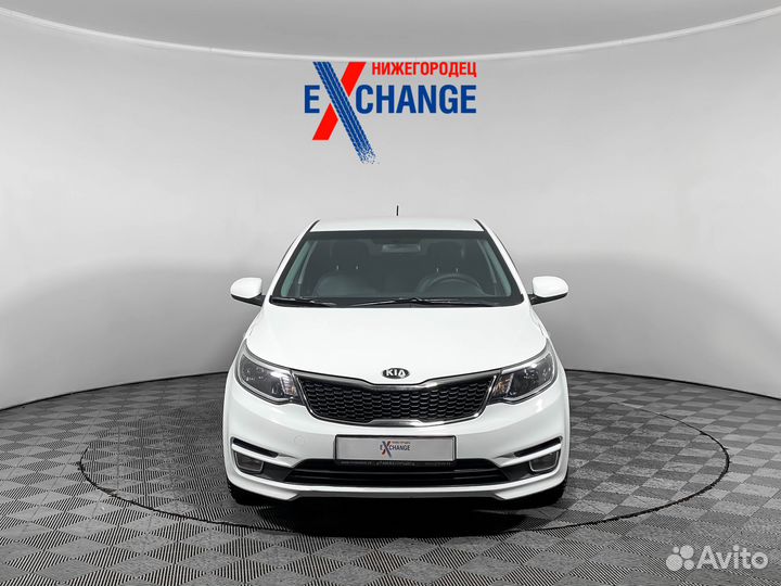 Kia Rio 1.6 МТ, 2017, 77 406 км