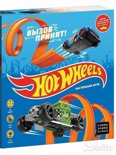 Хот вилс Настольная игра Hot Wheels