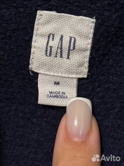 Толстовка GAP женская синяя М