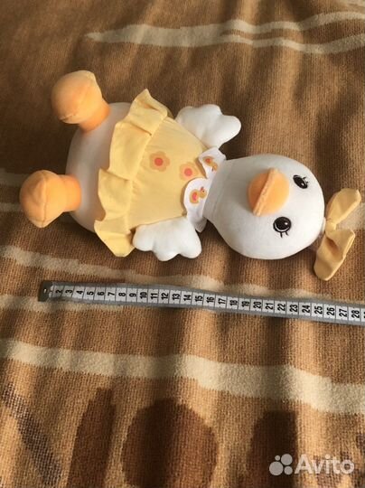 Мягкая игрушка уточка