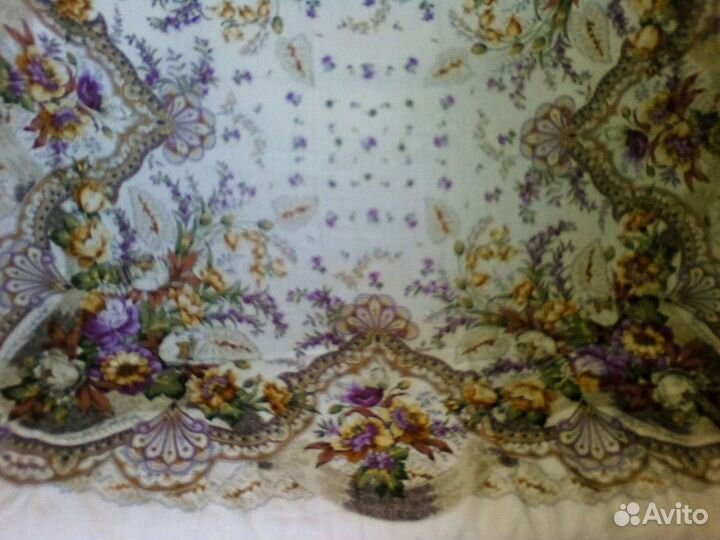 Павлопосадский платок шаль новый