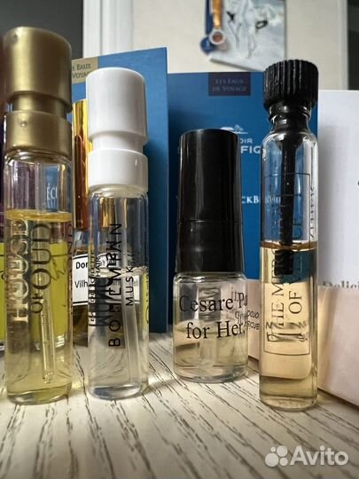 Пробники и отливанты парфюмерии