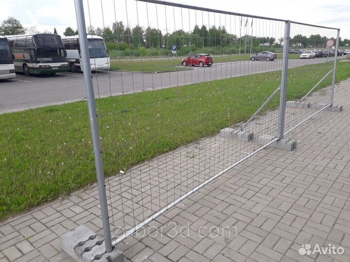 Временное ограждение для стройки