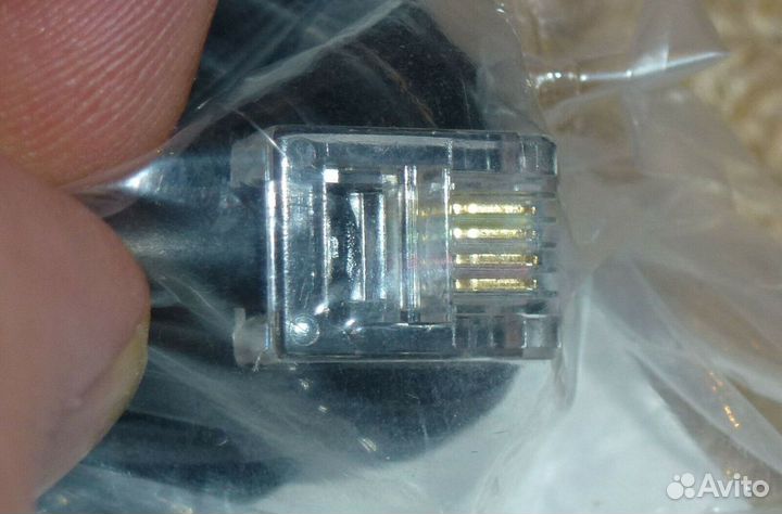 Подлинный модемный кабель Dell RJ11 черный DPN 082