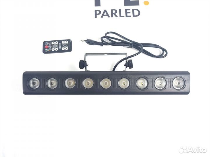 Led 9*12w rgbw линейный прожектор с пультом