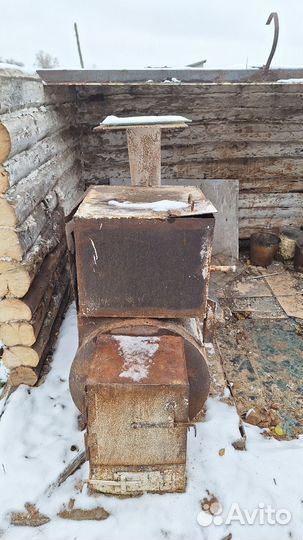 Огромная печка