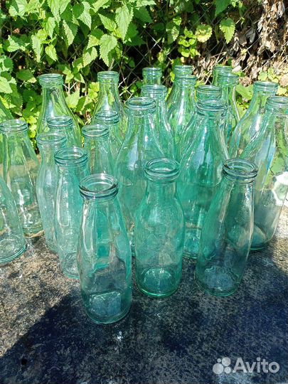 Молочные бутылки СССР