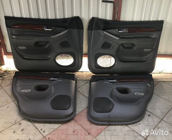 Toyota Land Cruiser Prado 120 Обшивка Карта Двери