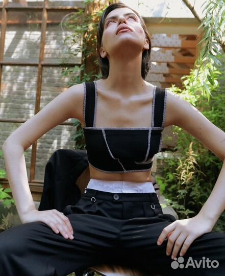 Брюки с резинкой p.p.s brand S