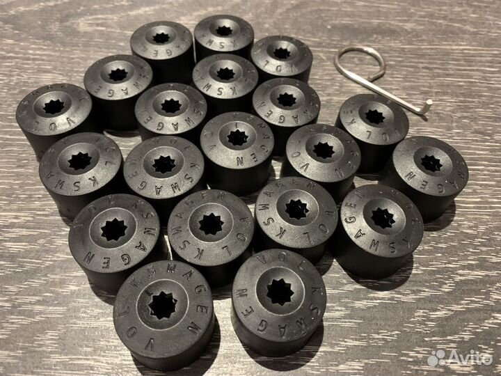 Колпачок для колесных болтов 17 vw Volksvagen