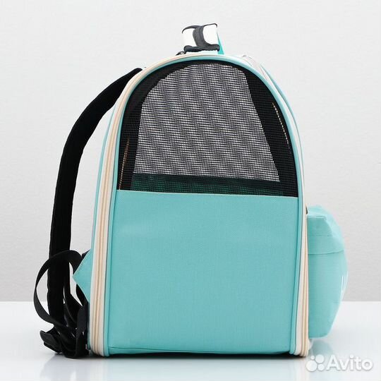 Рюкзак для переноски 'Hello Cat', прозрачный, 32 х