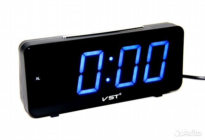 Часы настольные VST-732/5 (ярко-синий)