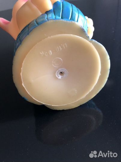 Резиновая игрушка поросенок,винтаж