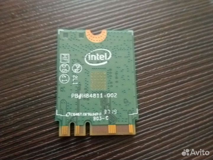 Bluetooth + Wi-Fi адаптер Intel 3168NGW