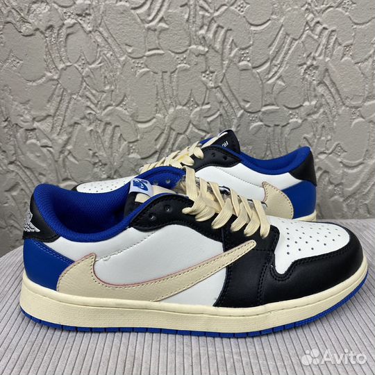 Кроссовки мужские Air jordan 1 low fragment