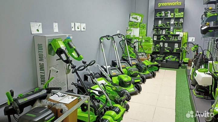 Воздуходув аккумуляторный Greenworks G40AB, 40V