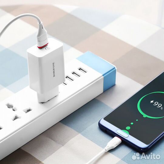 З/У 3 ампера + кабель micro USB