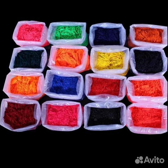 1 кг. Краситель для воска синий (хлопья)