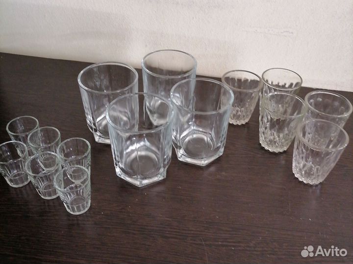 Рюмки стаканы