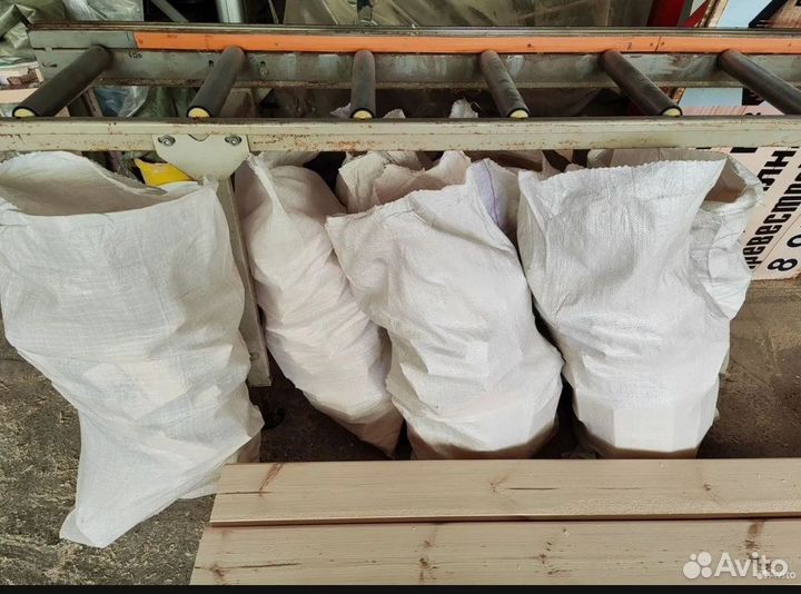 Дрова в мешках