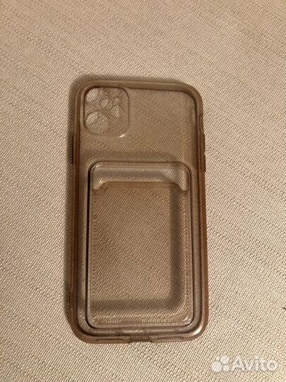 Чехол для iPhone с картой банка