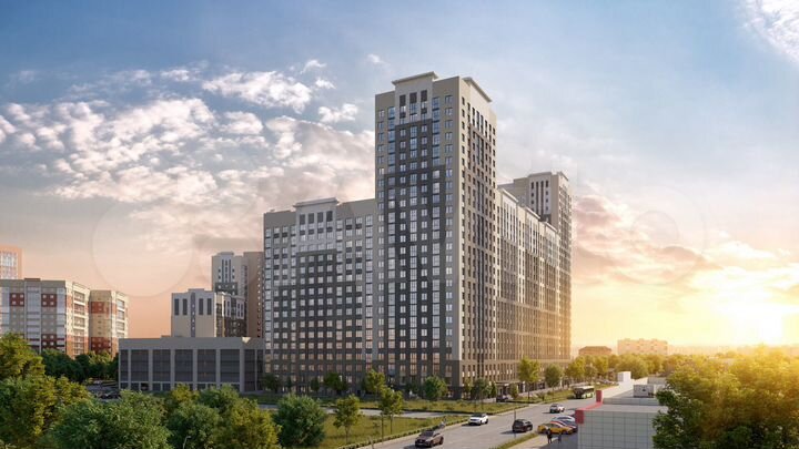 3-к. квартира, 88,6 м², 19/25 эт.