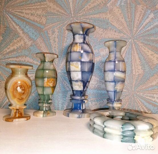 Ваза из оникса