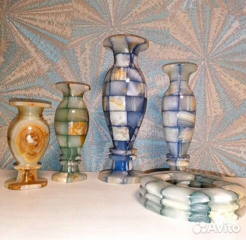 Ваза из оникса